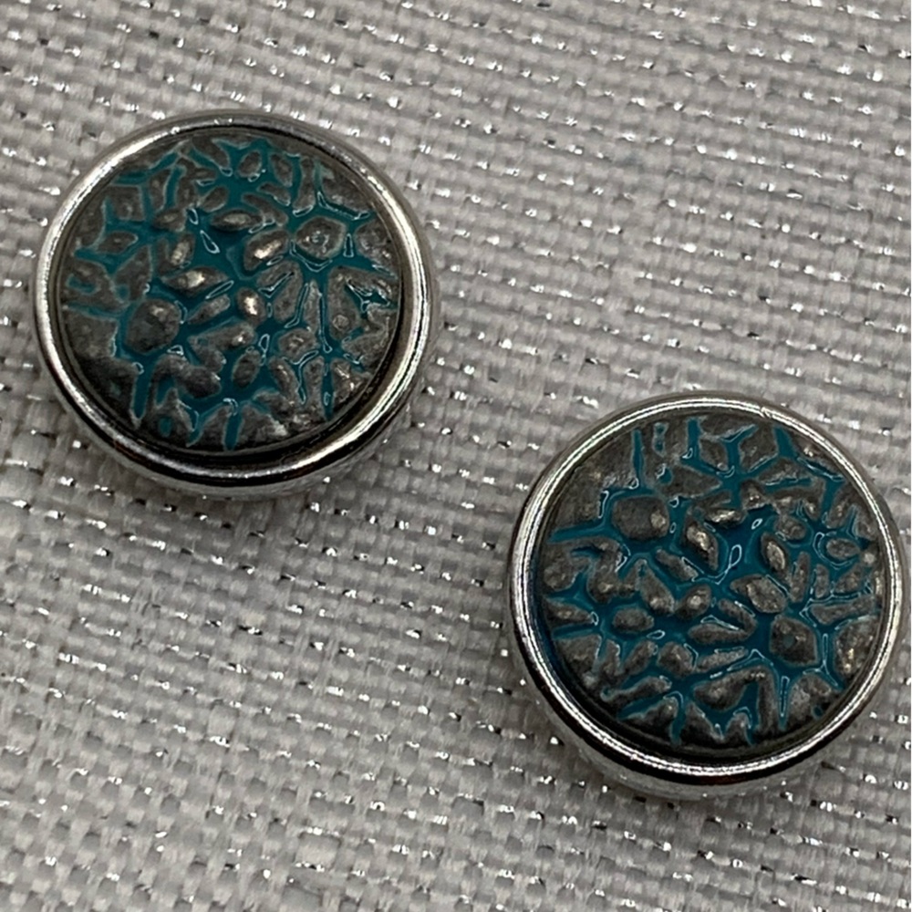 💗 BLUE - PETITE 12mm/13mm - Matching Ginger Snaps & Co. Snap Button Charms